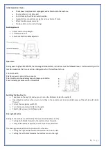 Preview for 5 page of Martello Blastrac BMS 220ADB User Manual