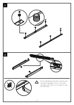 Предварительный просмотр 2 страницы Martha Stewart CALIFORNIA CLOSETS BRACKET Installation Manual