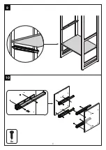 Предварительный просмотр 6 страницы Martha Stewart CALIFORNIA CLOSETS CABINET WITH 2 DRAWERS Installation Manual