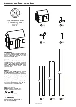 Предварительный просмотр 1 страницы Martha Stewart G78101 Assembly And Care Instructions