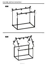 Предварительный просмотр 3 страницы Martha Stewart G78101 Assembly And Care Instructions