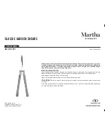 Предварительный просмотр 1 страницы Martha Stewart MTS-LOP1 Operator'S Manual