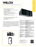 Martin Audio Architectual W8LCDI Technical Specifications preview