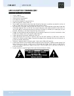 Preview for 4 page of Martin Audio CDD-LIVE! Series User Manual