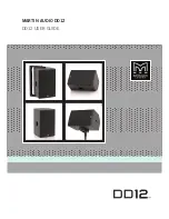 Martin Audio DD12 User Manual preview