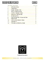 Preview for 1 page of Martin Audio EMX1A User Manual