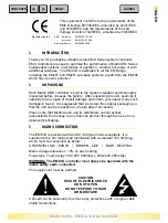 Preview for 2 page of Martin Audio EMX1A User Manual