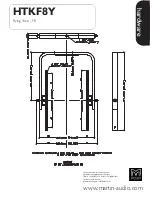 Martin Audio HTKF8Y Dimensions preview