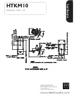 Martin Audio HTKM10 Dimensions preview