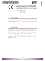 Preview for 2 page of Martin Audio ICT300 User Manual