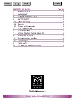 Martin Audio ICT500 User Manual preview