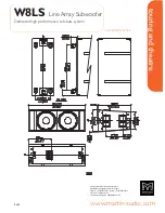 Preview for 2 page of Martin Audio Line Array Subwoofer W8LS Specifications