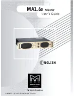 Preview for 21 page of Martin Audio MA1.6s User Manual