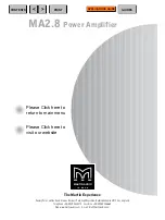 Preview for 26 page of Martin Audio MA2.8 User Manual