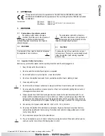 Предварительный просмотр 2 страницы Martin Audio MA900 - SCHEMATICS User Manual