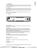 Предварительный просмотр 4 страницы Martin Audio MA900 - SCHEMATICS User Manual