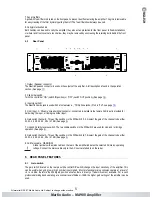 Предварительный просмотр 5 страницы Martin Audio MA900 - SCHEMATICS User Manual