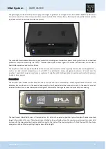 Preview for 29 page of Martin Audio MLA User Manual