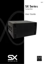 Предварительный просмотр 1 страницы Martin Audio SX118 User Manual