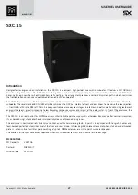Preview for 27 page of Martin Audio SX118 User Manual