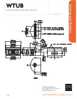 Preview for 2 page of Martin Audio Touring and Theatre WTUB Specifications