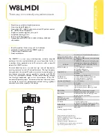 Martin Audio W8LMDI Specifications preview