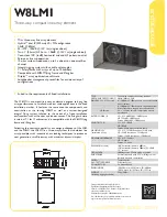 Предварительный просмотр 1 страницы Martin Audio W8LMI Specification Sheet