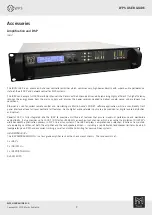 Предварительный просмотр 7 страницы Martin Audio Wavefront Precision Series User Manual