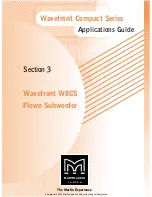 Preview for 77 page of Martin Audio Wavefront W8CT Application Manual