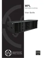 Martin Audio WPL User Manual предпросмотр