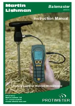 Предварительный просмотр 1 страницы Martin Lishman Protimeter Balemaster Instruction Manual