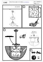 Предварительный просмотр 2 страницы Martin Mena Flor bailarina Assembling Manual