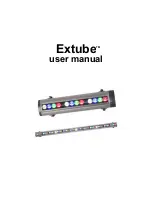 Martin Professional Extube User Manual предпросмотр