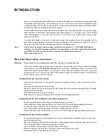 Preview for 5 page of Martin Professional MAC 2000 Profile II User Manual