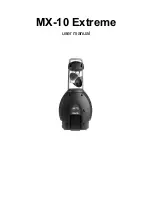 Preview for 1 page of Martin Professional MX-10 Extreme User Manual