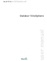 Preview for 1 page of Martin Professional Outdoor ViroSphere Manual