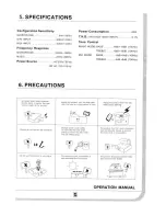 Preview for 6 page of Martin Ranger DKM-800 Operation Manual