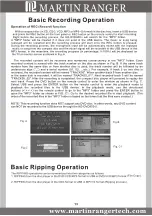 Preview for 14 page of Martin Ranger HD-DVD 950 II User Manual