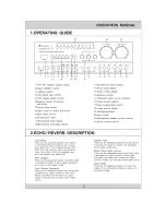 Preview for 3 page of Martin Ranger Pure REverb 99 Operation Manual