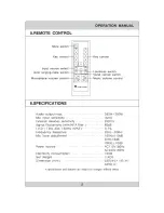 Preview for 6 page of Martin Ranger Pure REverb 99 Operation Manual