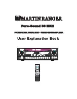 Martin Ranger Pure-Sound 33 MKII User Booklet предпросмотр