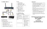 Предварительный просмотр 2 страницы Martin Ranger U-3300BT Owner'S Manual