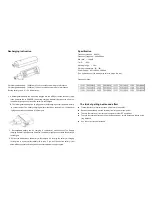 Preview for 4 page of Martin Ranger U-6800R User Manual