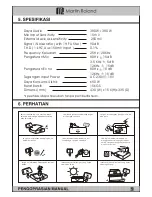 Preview for 10 page of Martin Roland MA-3800K Operation Manual