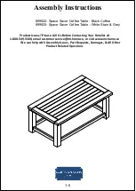 Предварительный просмотр 1 страницы Martin Svensson Space Saver 899922 Assembly Instructions Manual