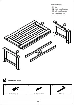 Предварительный просмотр 3 страницы Martin Svensson Space Saver 899922 Assembly Instructions Manual