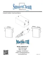 Martin-Till SmartClean Installation Instructions Manual preview