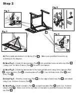 Preview for 3 page of Martin Universal Design Alyssia Craft Table with Tray Quick Start Manual