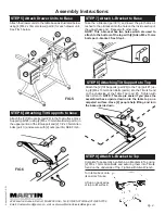 Preview for 4 page of Martin Universal Design U-DS90W Assembly Instructions