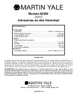 Предварительный просмотр 17 страницы Martin Yale Industries 62001 Manual